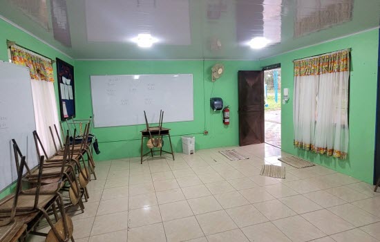 remodelacion escuela las huacas